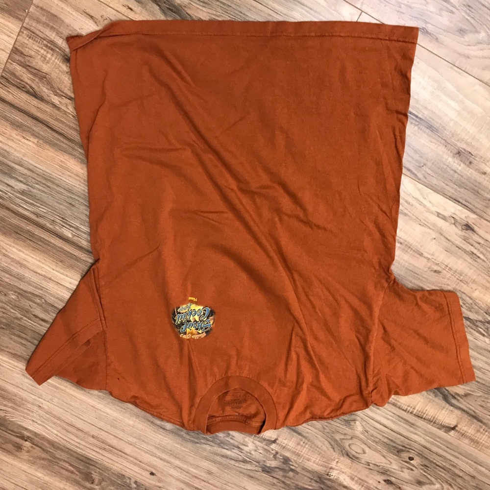 Orange Graphic Tee